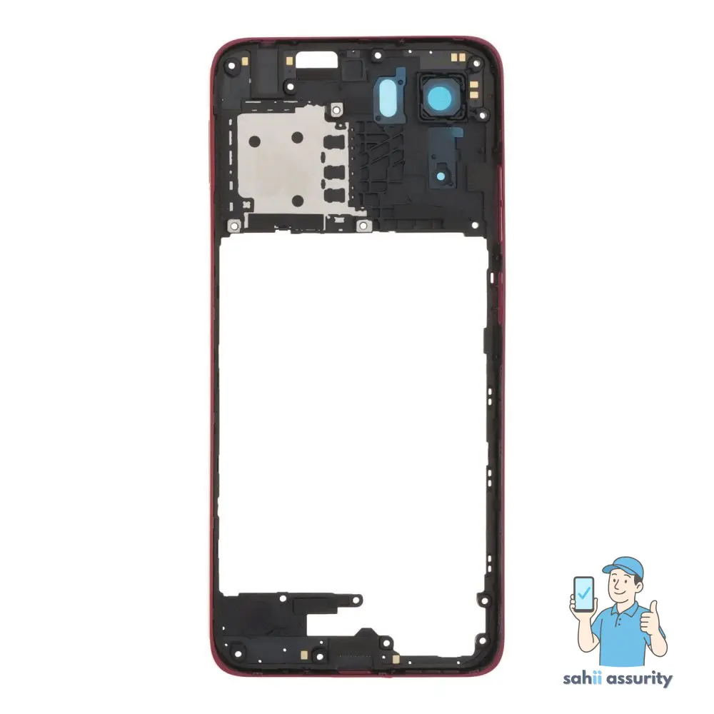 Middle Frame Ring Only for Motorola Moto G05 Red thumbnail